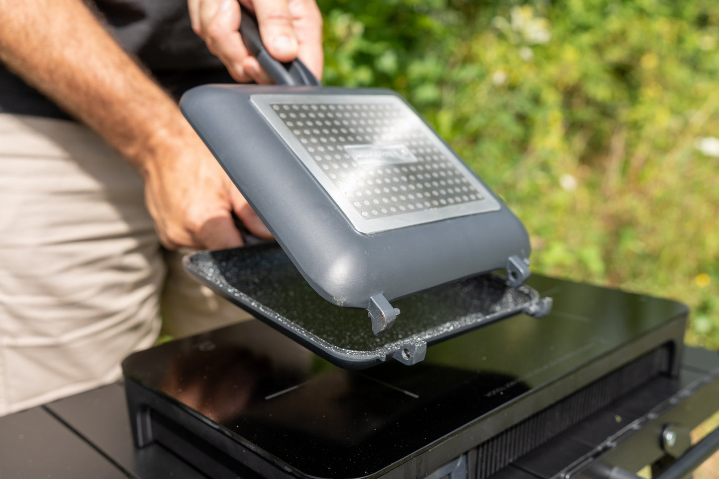 RidgeMonkey Connect Sandwich Toaster XL - Induction Edition