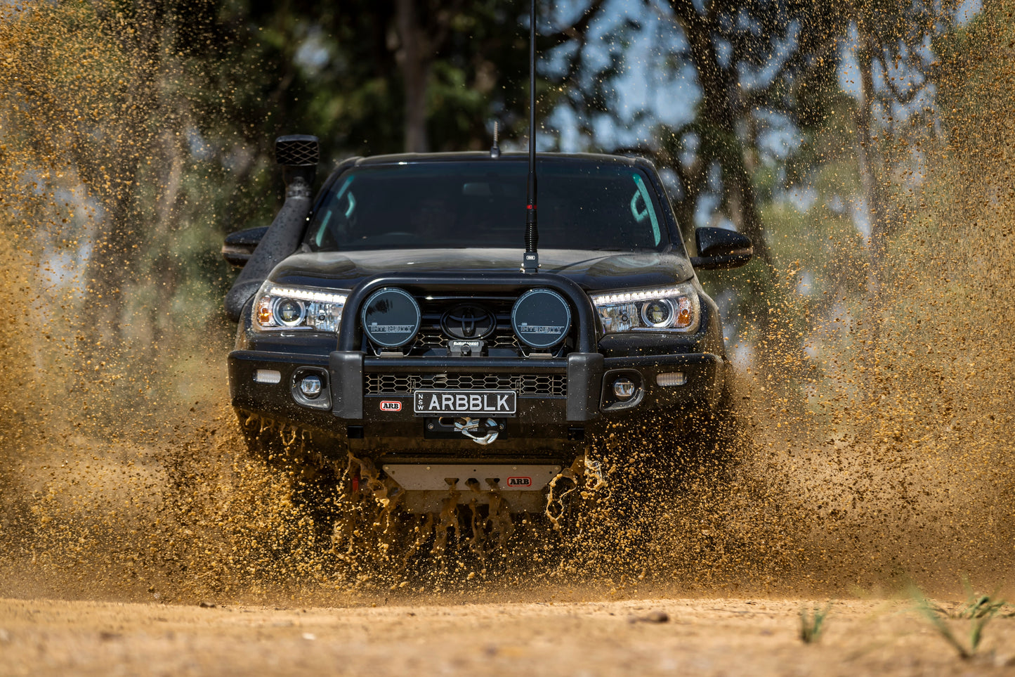 ARB Toyota Hilux 2015+ high flowing ARMAX performance snorkels