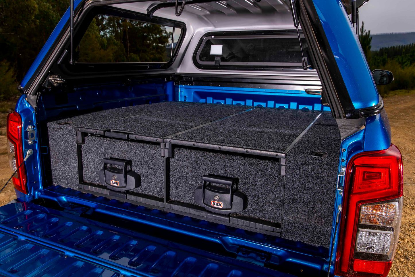 ARB Outback Double Drawer Storage System Toyota Hilux Mk8-9 (2016+DC)