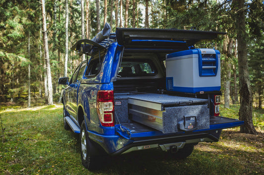 ARB Outback Double Drawer & Roller Floor (S) Ford Ranger Mk8 (2023+ DC)