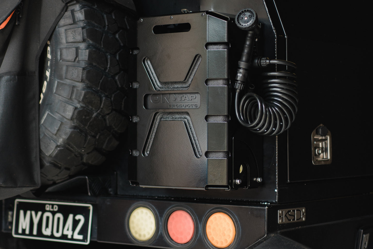ONTAP Portable Camping Shower - Black Edition