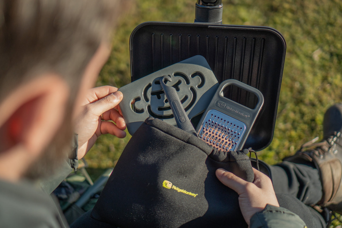 Ridgemonkey Connect Pan and Griddle XXL Edition