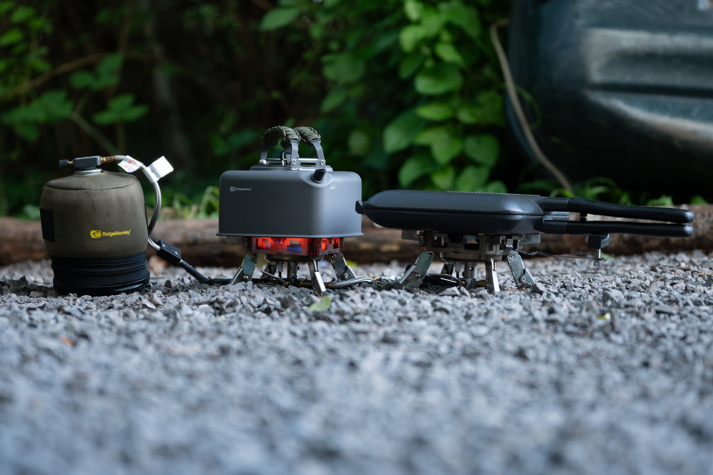 RidgeMonkey Quad Pro Stove Mini - Full Kit
