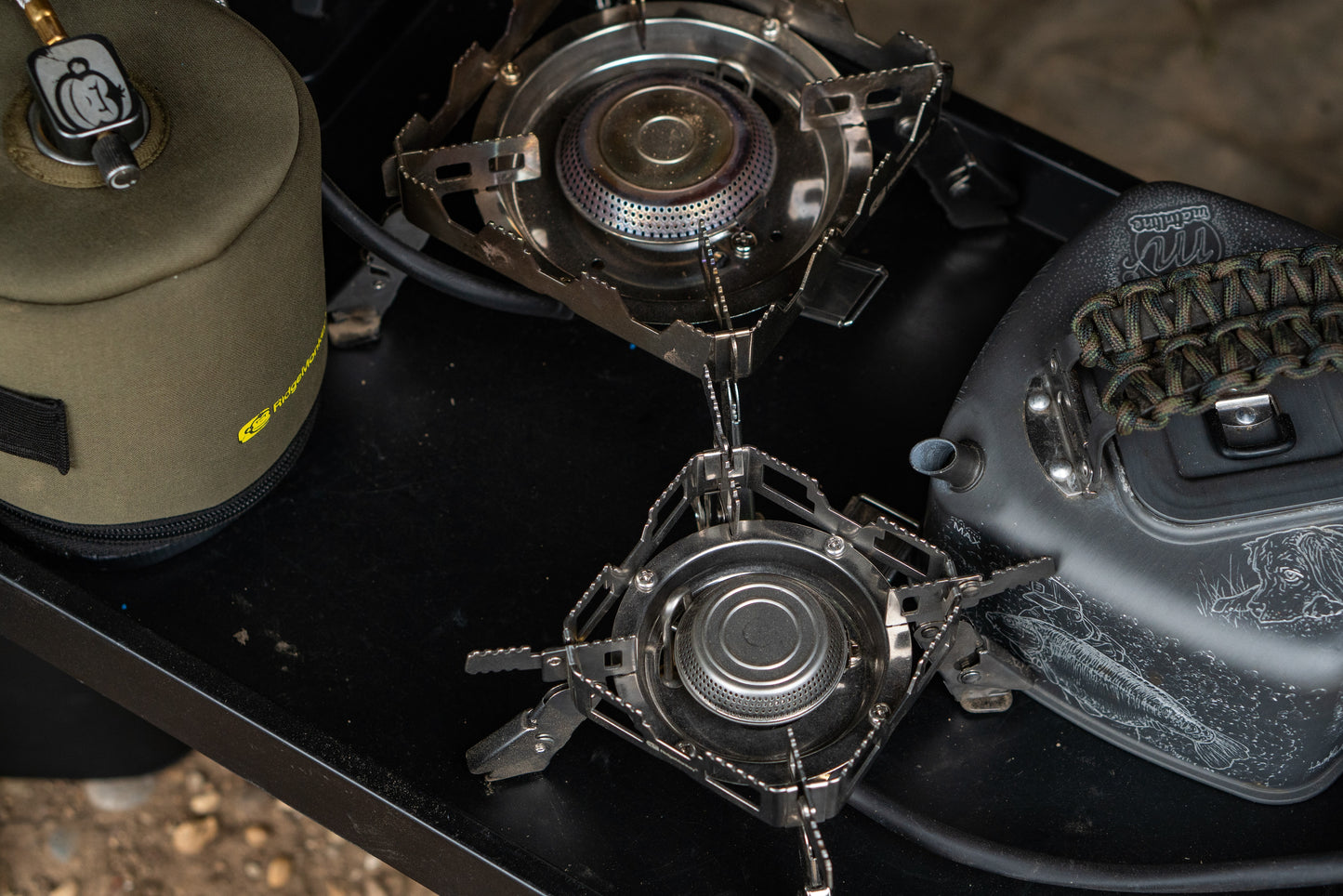RidgeMonkey Quad Pro Stove - Full Kit