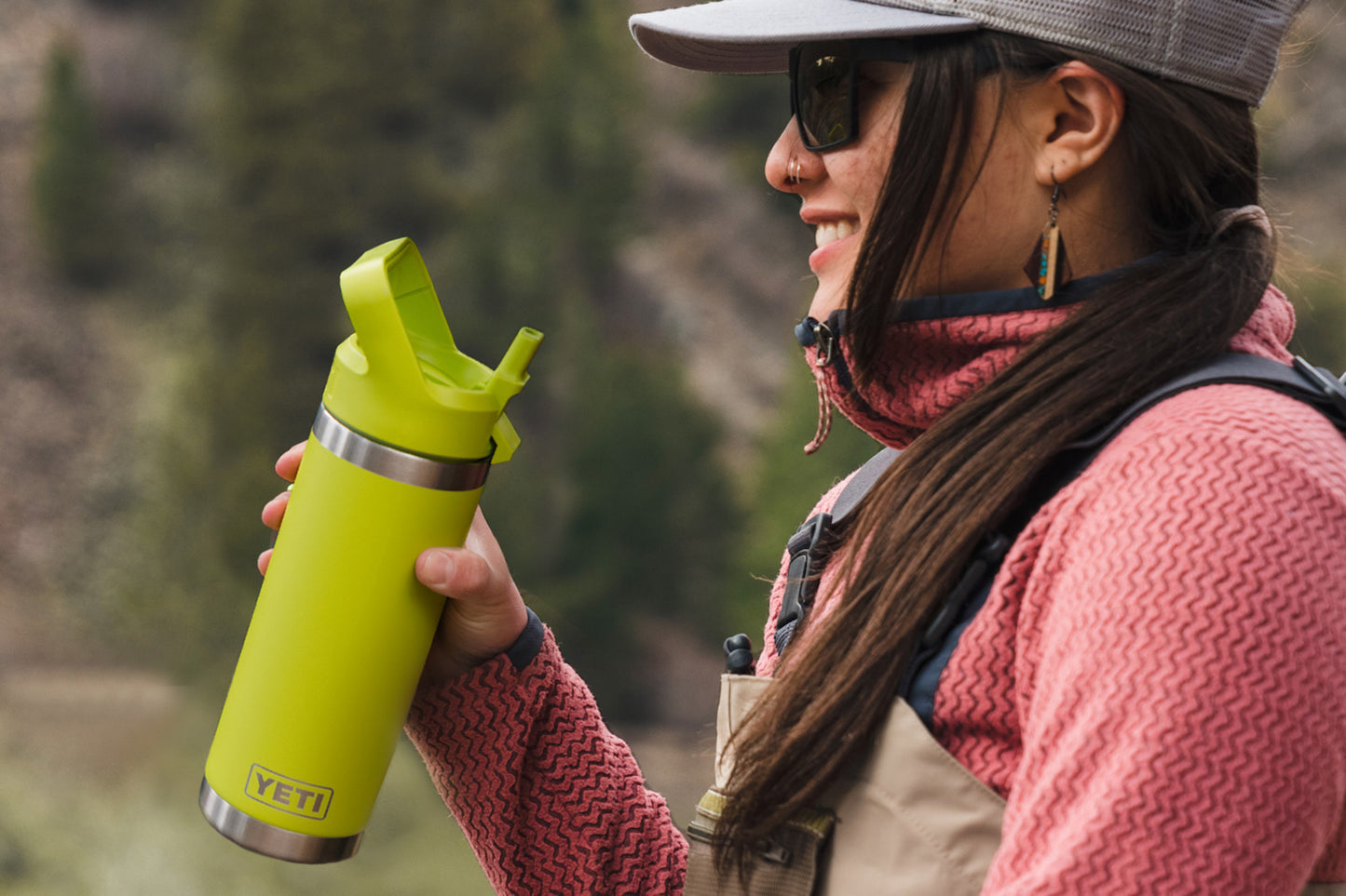 Yeti Rambler 18oz Straw Cap Bottle