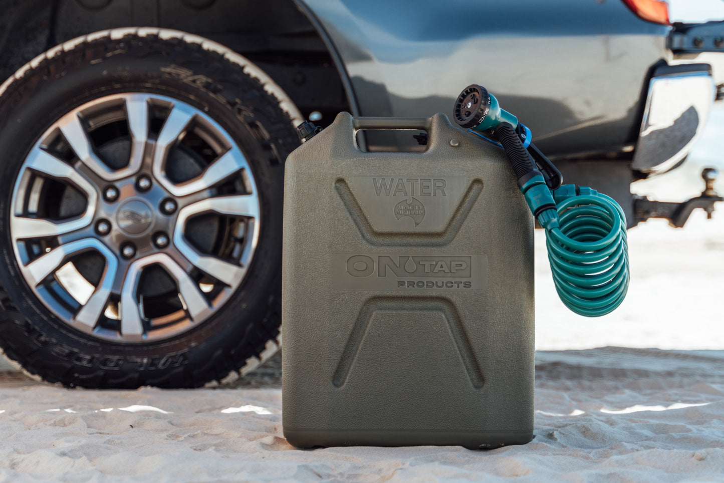 ONTAP Portable Camping Shower - Black Edition