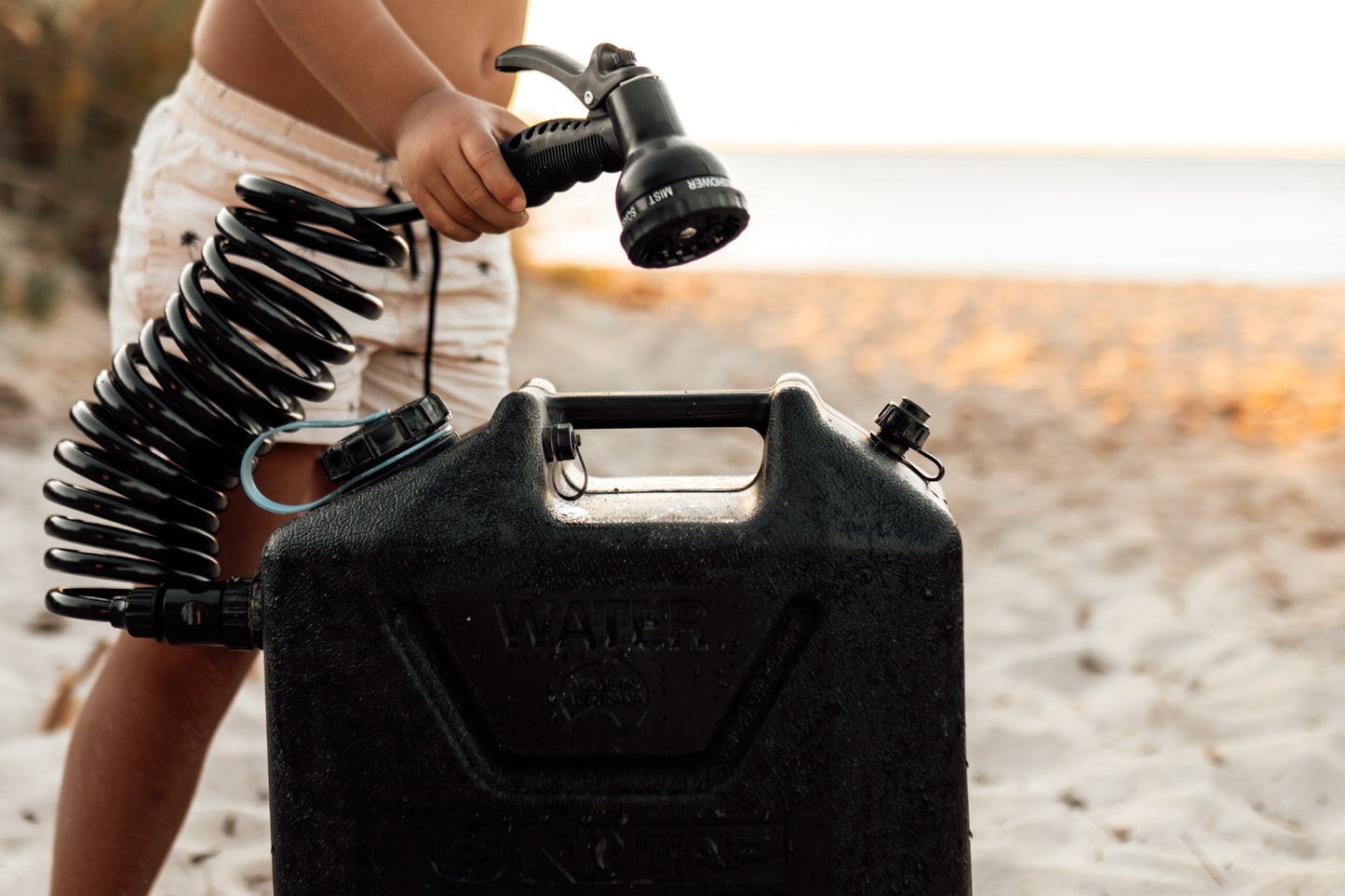 ONTAP Portable Camping Shower - Black Edition