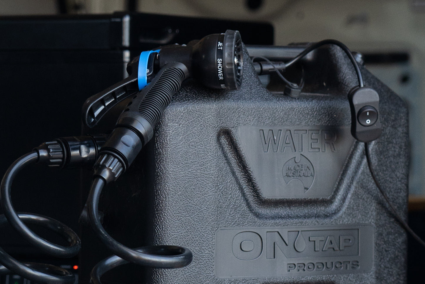 ONTAP Portable Camping Shower - Black Edition
