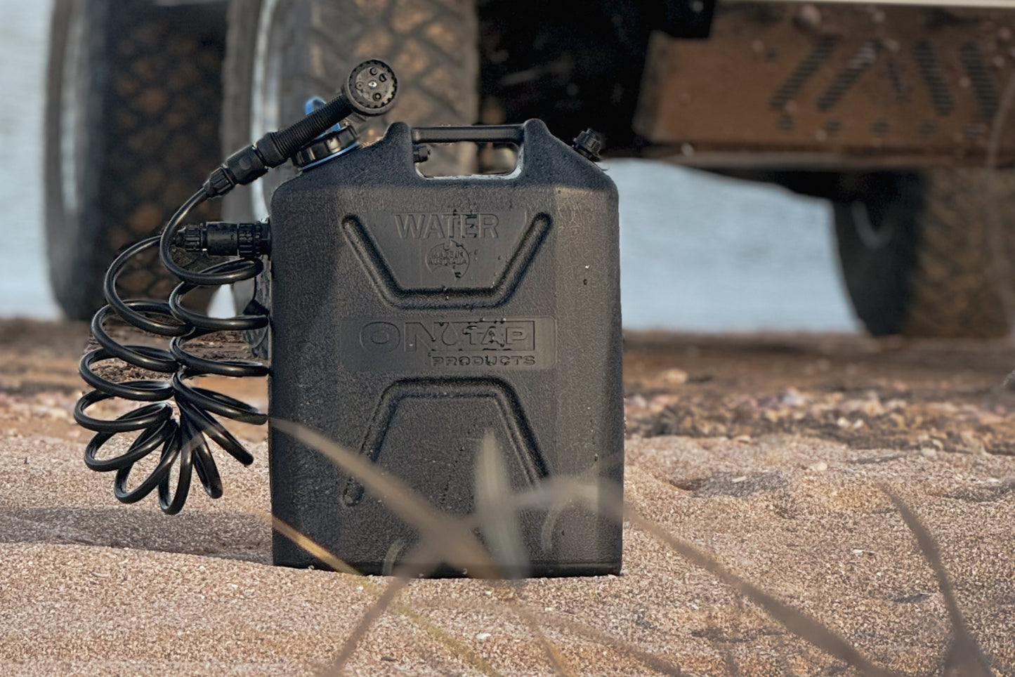 ONTAP Portable Camping Shower - Black Edition